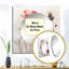 Bayli - Minimalisme rouge blanc Buttercups Buttercups-312872694