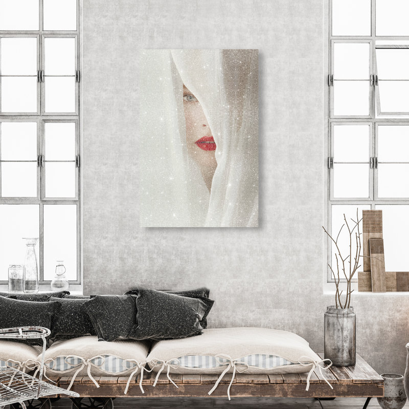 Secret Under Silk Print by Oliver Gal, 15"H x 10"W, Gallery Wrapped