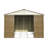 Woodbridge Plus 10.5 ft. W x 10.5 ft. D Plastic Storage Shed