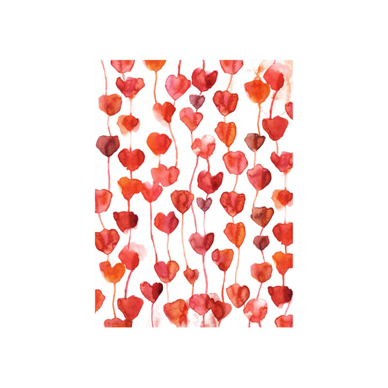 Love Petals Print by Emma Brooks, Outdoor, 41" H x 30" W x 1.5" D