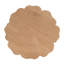 Applique en bois massif de rose massif non finie sculptée à la main 4-7 / 8 po x 3/4 po-75104923