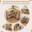 84cm H x 84cm W Step Bookcase