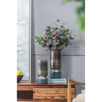 Vase en verre D5.1X13.2 "