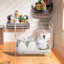 Plateau de bols en plastique