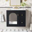 Ensemble de meuble-lavabo mural 24 po pour petit espace, armoire de salle de bain avec lavabo en céramique, 2 tiroirs et 1 porte à fermeture en douceur