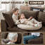 Canapé modulaire brun Cloud Cloud-1750561338-1750561341