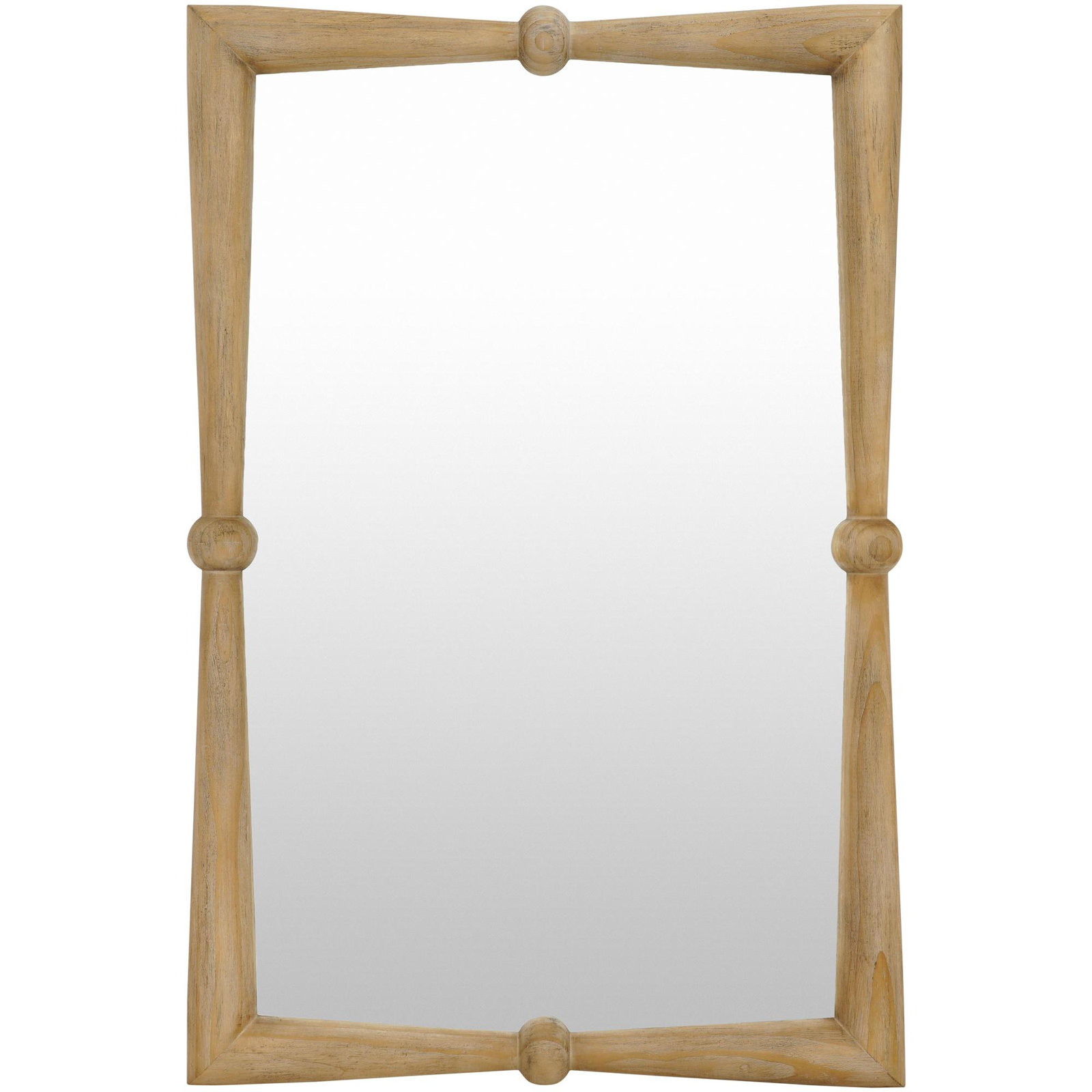Prosper 28" Pine Accent Mirror, Wood, 36" x 24"