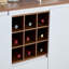 Armoire garde-manger de style campagnard