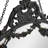 Pabst Pewter Framed Wall Mirror with Decorative Chain and Antique Finish-1131672442