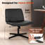 Chaise de bureau sans accoudoirs Criss-723242634