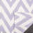 Emek Hand Woven Flat Weave Wool/Cotton Chevron Rug in Purple/Ivory-1192986387