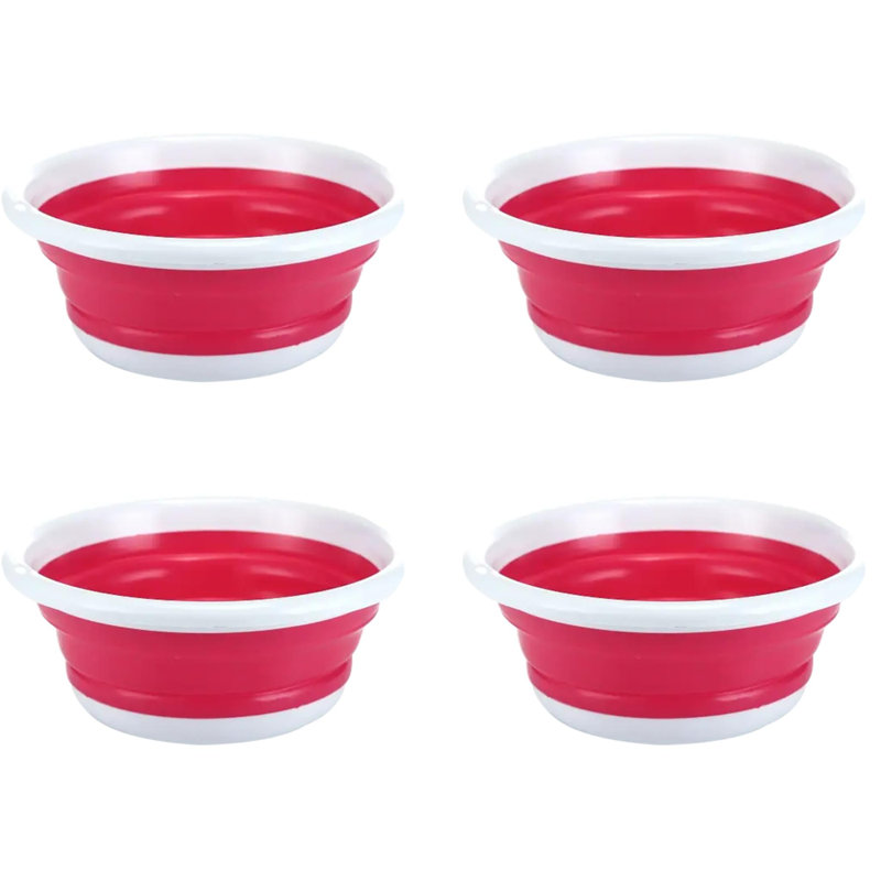 Prep & Savour Damini Plastic Serving Bowl, Pink