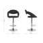 Petersfield Swivel Upholstered Adjustable Height Bar Stool-29205562