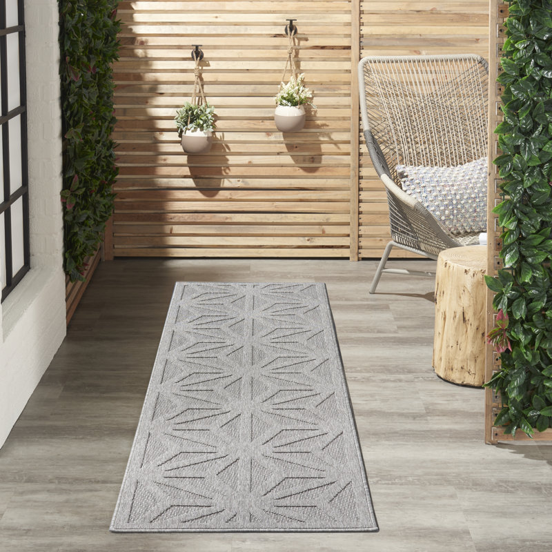 Cozumel Geometric Area Rug, Runner 66 x 229 cm