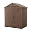 Keter Darwin 6 ft. W x 4 ft. D Double Door Apex Outdoor Garden Shed