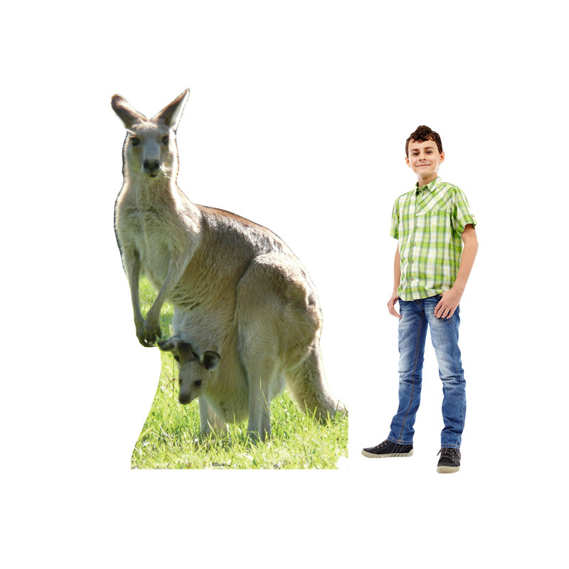 Animals 65'' Animals Cardboard Standup