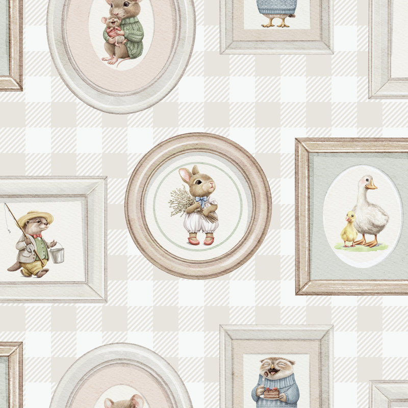 Papier peint Woodland Gallery, Beige