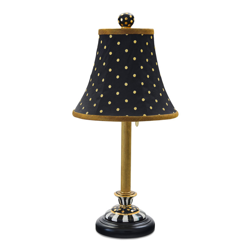 Black Tie Courtly Candlestick Table Lamp