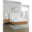 Table de chevet 3 tiroirs en bois