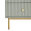 Aivis 50cm W Metal Bedside Table-959756149