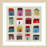 Montier Houses Framed on Paper by Jenny Frean Print-91292001-91292002