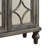 Weathered Grey 2-Door Console Table