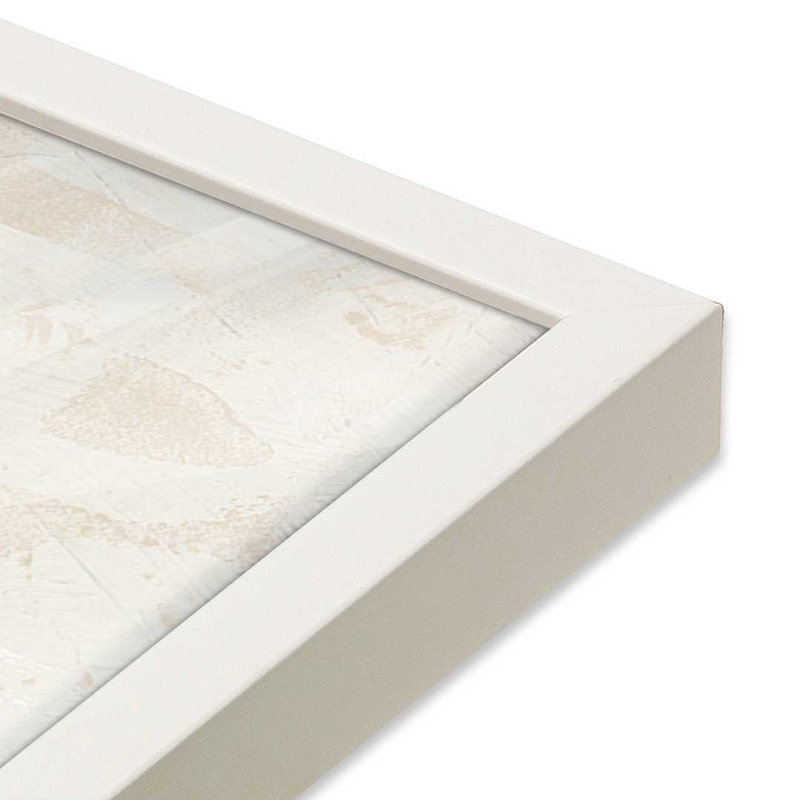 «Ultimate Tally I» par June Erica Vess, reproduction d'art, H 20 po x l 20 po, Blanc