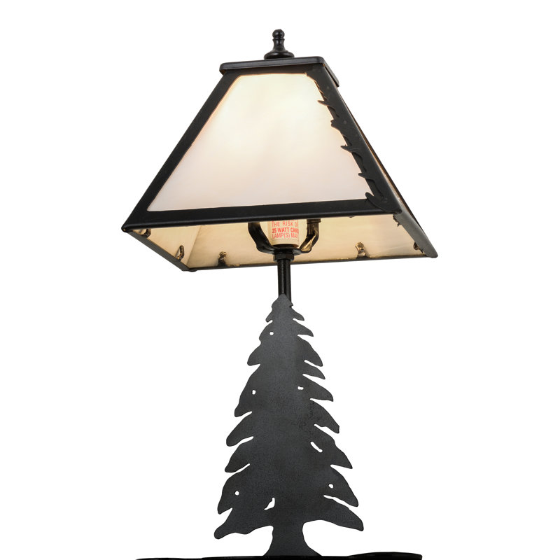 Rustic Lodge Table Lamp