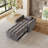 Versatile Foldable Sofa Bed with Adjustable Backrest and Pillows-1500317735