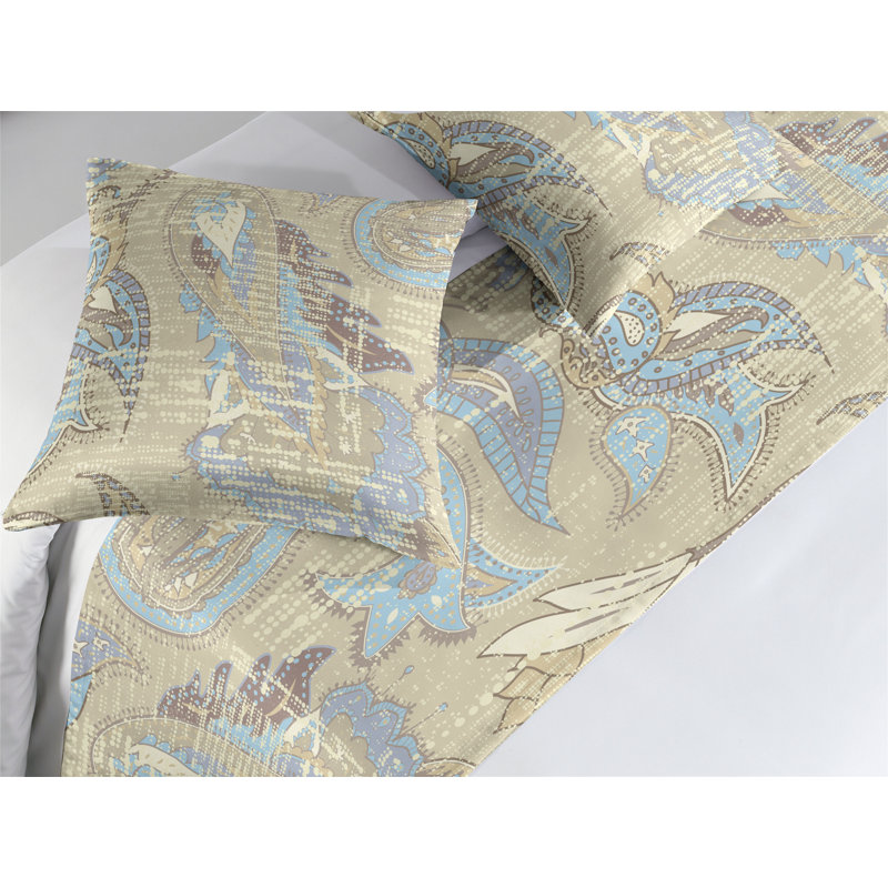 Ensemble de chemin de lit Ambesonne Floral Boho, Très grand lit