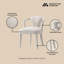 Fauteuil de salle à manger Palmer-1196151518