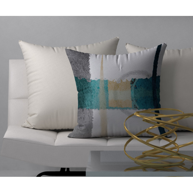Coussin décoratif carrée silencieuse, 20 po x 20 po