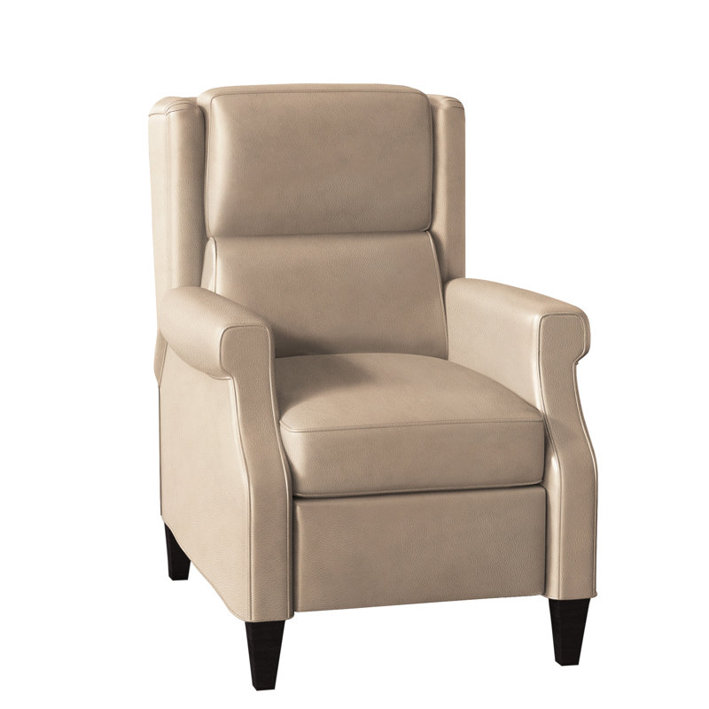 Gallaway Recliner, Aline Fumo Genuine Leather, Plantation, Power