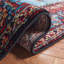 Carrieanne Oriental Red/Light Blue Area Rug-1327650531