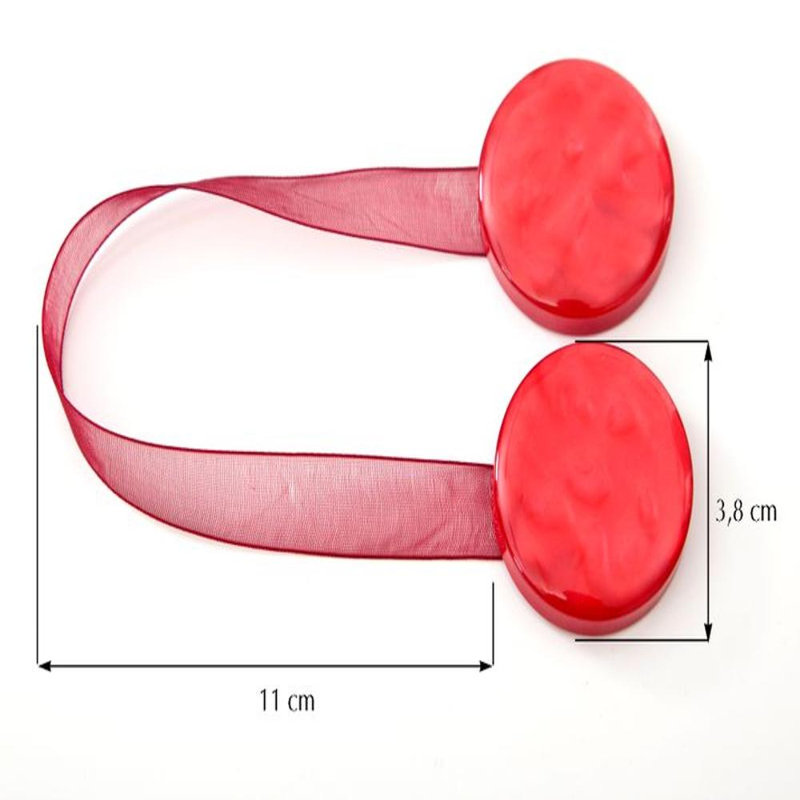 Zeeland Fabric 10cm Curtain Tieback, Burgundy