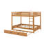 Lit superposé en bois avec lit gigogne-2006766100