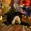 Weather Resistant Polyester Freestanding Halloween Decoration