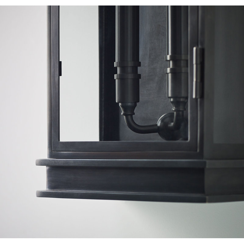 Chapman & Myers Linear Lantern Tall, Bronze