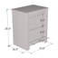 Table de chevet 29,5 po Tangier
