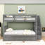Lit superposé double en bois avec rangement-1548280143