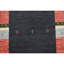 Hand Knotted Wool Area Rug in Black/Red/Green/Ivory-164262189