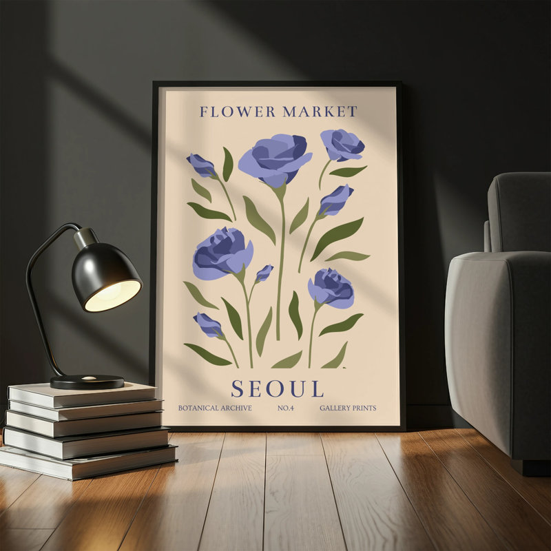 Floral Botanical Matte Poster, 20x30