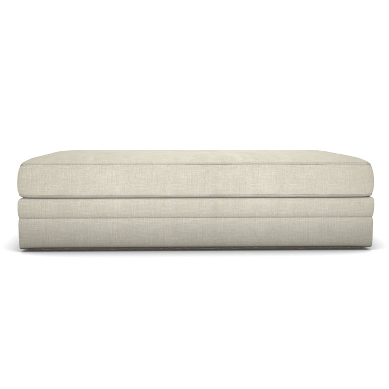 Boyden By Thom Ficilia Ottoman, Tarbee Pebble, Hampton