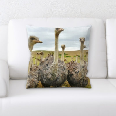 Ventura Microsuede Reversible Throw Pillow