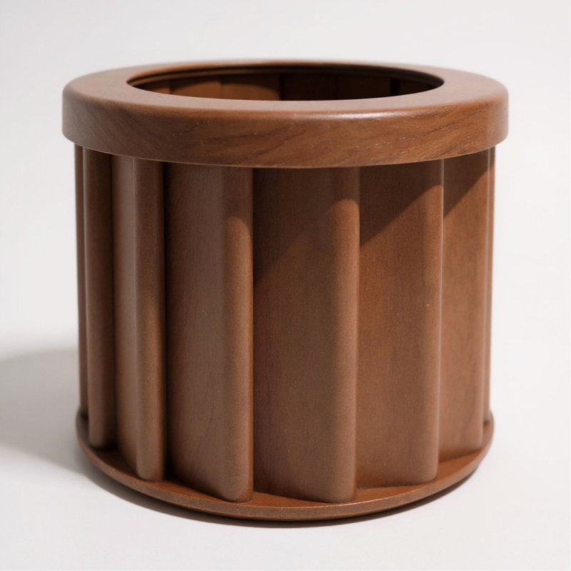 Pot rond Strata SM, Dark Brown