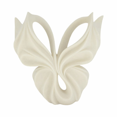 Sagebrook Home 16" Renfe Large Quartz Resin Butterfly Statuary