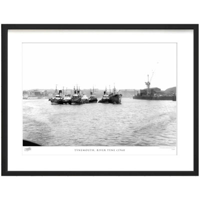 Tynemouth, River Tyne C1960 by Francis Frith - Single Picture Frame Print