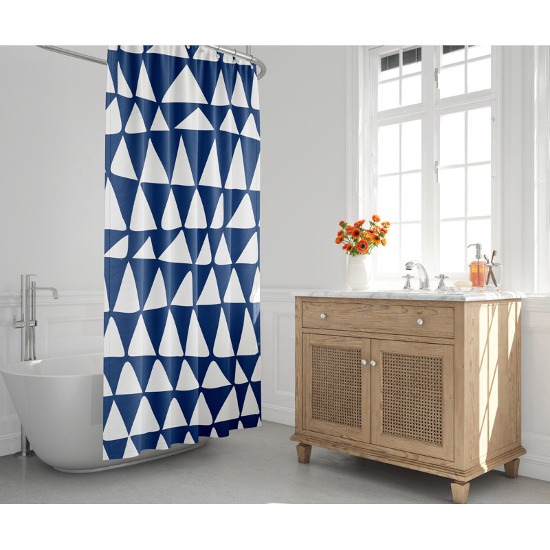 Rideau de douche Lulu, Bleu marine