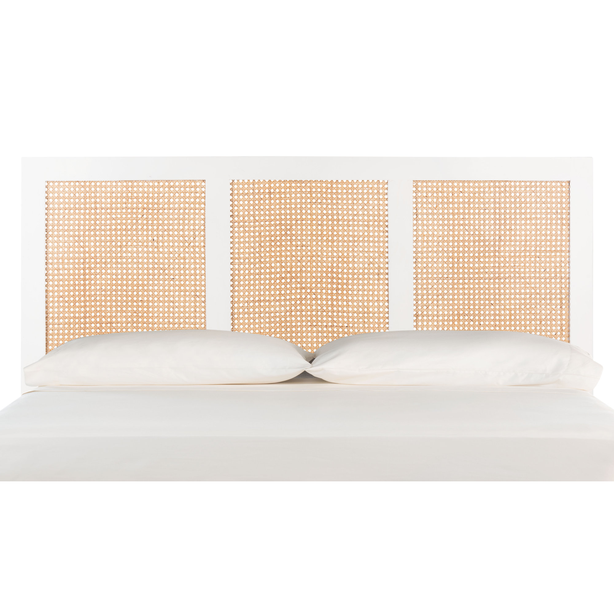 Tahoe Solid Wood Headboard, White, Full