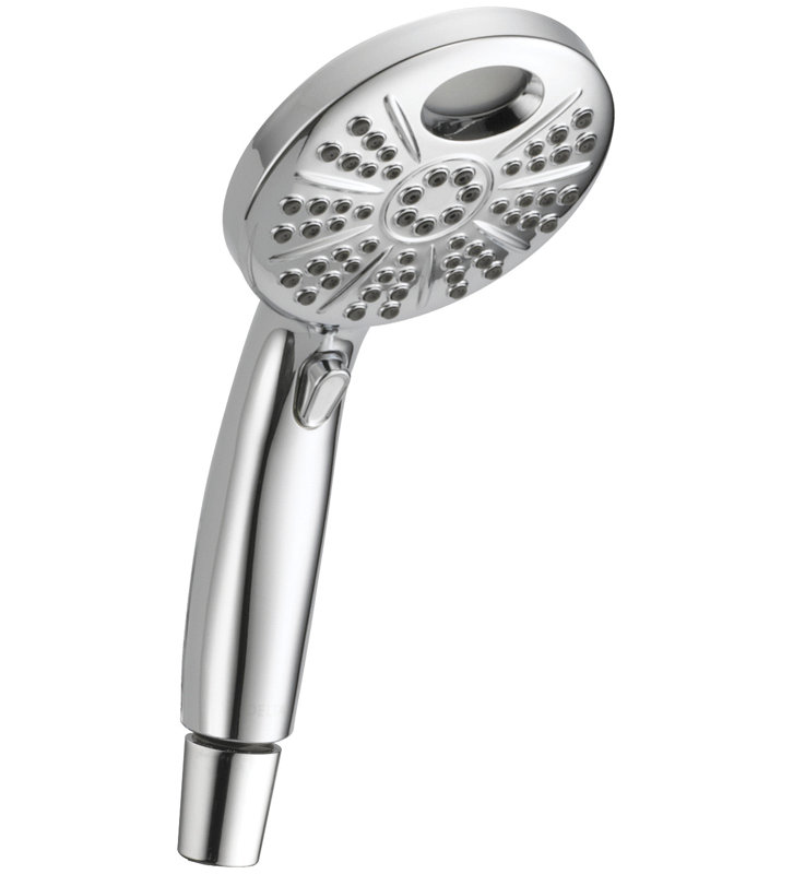 Universal Showering Components 2 GPM Shower Head with Temp2o, Chrome